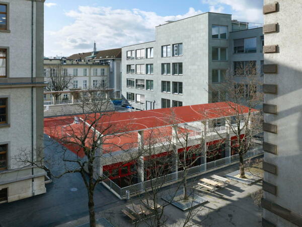 Schulhofneugestaltung in Basel von MET Architects