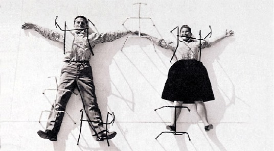 Eames-Portrt in den BauNetz-Designlines