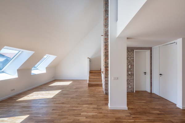 Maisonettewohnung unterm Dach