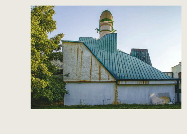 Aus dem Kapitel zur Weißen Moschee von Zlatko Ugljen in Visoko (1980)