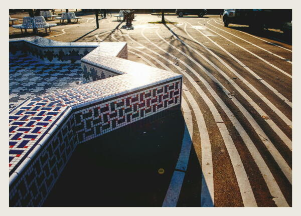 Aus dem Kapitel zum Park Superkilen in Kopenhagen