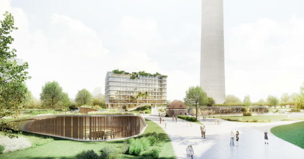 3. Preis (2. Preis Ideenteil): RKW Architektur + Rhode Kellermann Wawrowsky (Düsseldorf), WKM Landschaftsarchitekten (Düsseldorf)