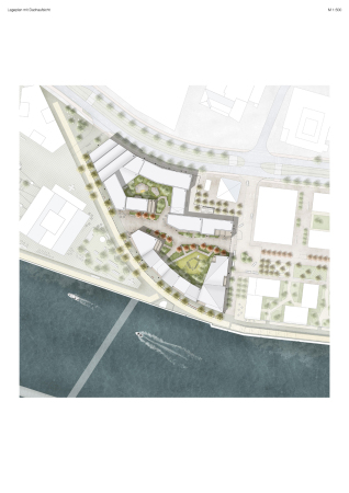 2. Preis Stephanibogen: Hilmes Lamprecht Architekten mit Horeis+Blatt Landschaftsarchitekten (beide Bremen)