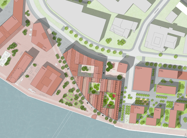 Ein 1. Preis, Plangebiet Stephanibogen: Robertneun mit Lohrengel Landschaft (beide Berlin)