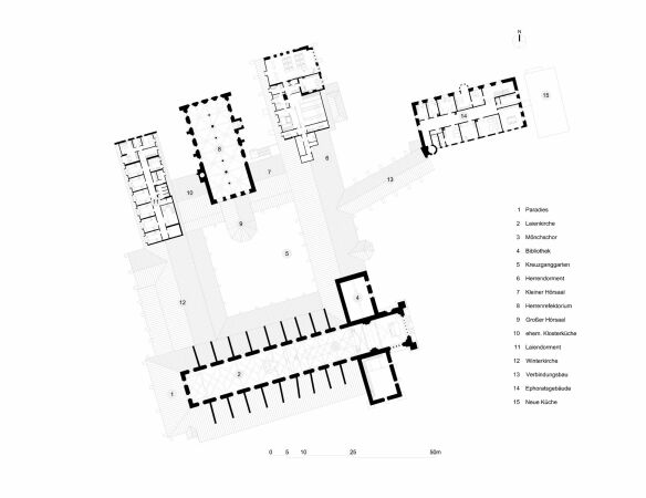 Klausur, Grundriss Dachgeschoss