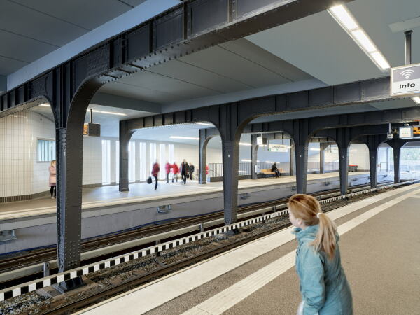 Sanierung von Trapez Architektur in Hamburg