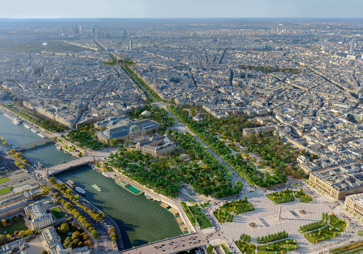 Nachhaltige Magistrale
 - PCA-Stream planen Umgestaltung der Champs-Élysées in Paris