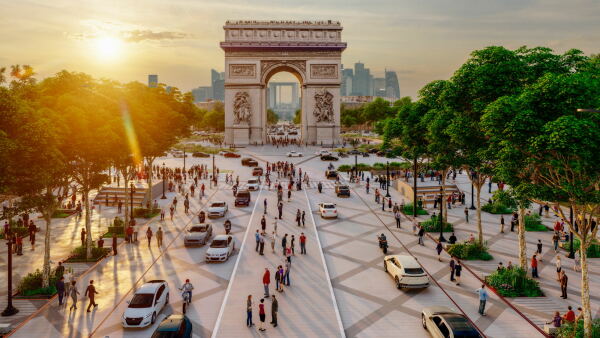 PCA-Stream planen Umgestaltung der Champs-lyses in Paris