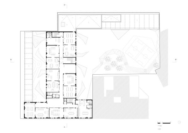 Grundriss: 1. Obergeschoss