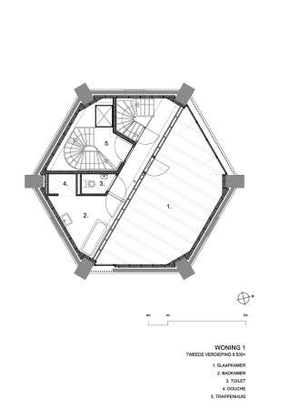 Umbau eines Wasserturms in Sdholland von RV Architecture