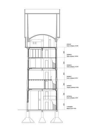 Umbau eines Wasserturms in Sdholland von RV Architecture