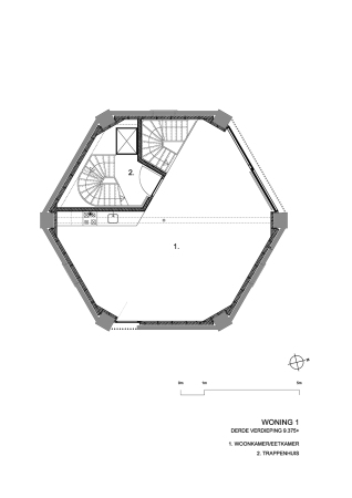 Umbau eines Wasserturms in Sdholland von RV Architecture