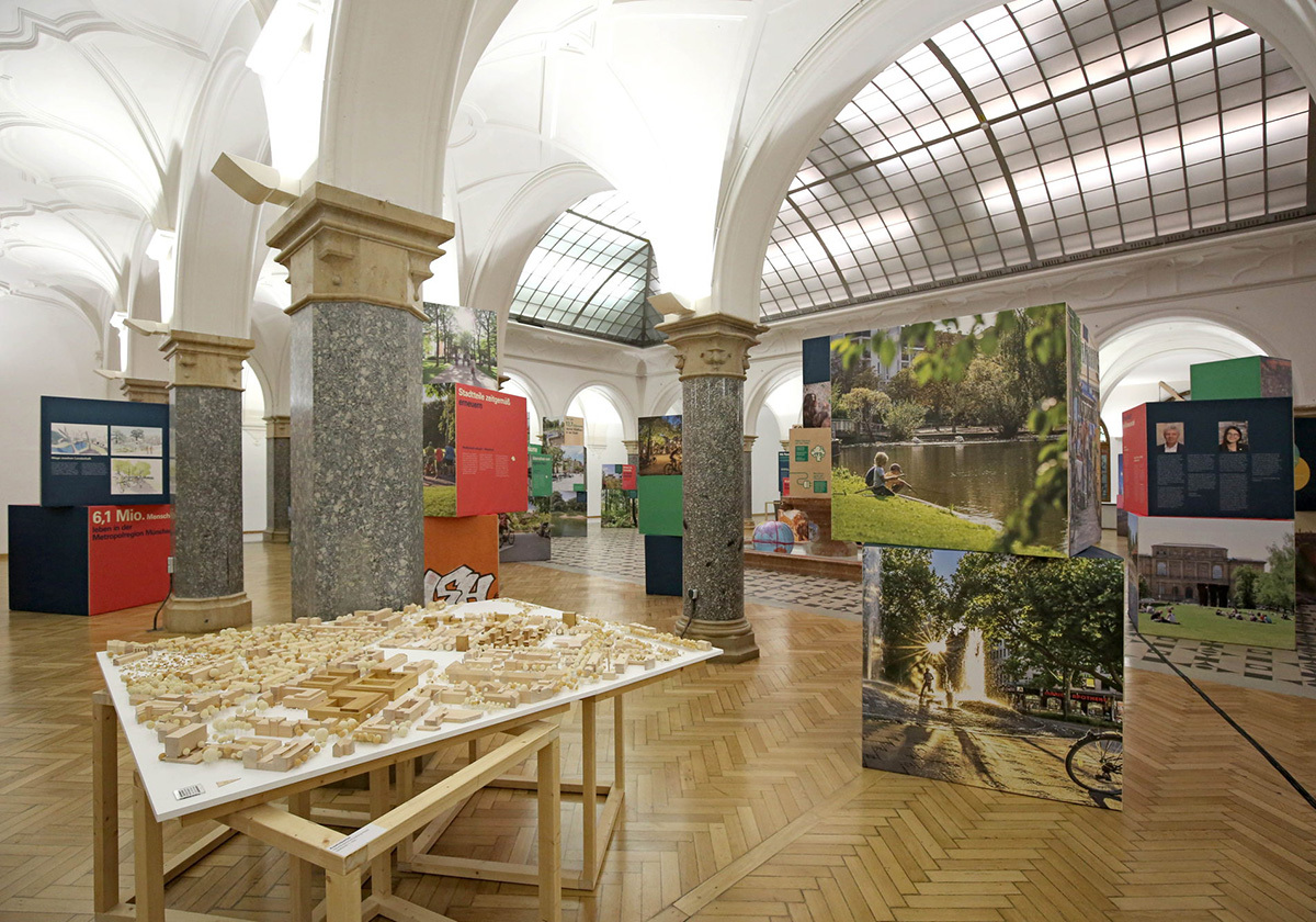 Stadtentwicklung und Klimaschutz - Digitales Ausstellungsprogramm in München