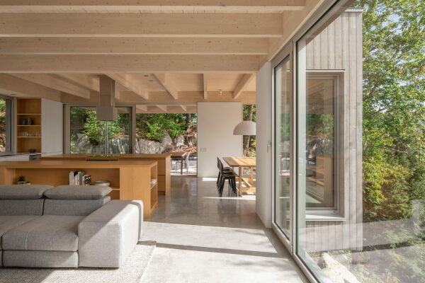 Wohnhaus von Natalie Dionne Architecture bei Montreal