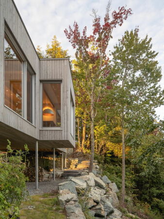 Wohnhaus von Natalie Dionne Architecture bei Montreal