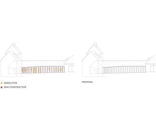 Fassade des Dokumentationszentrums