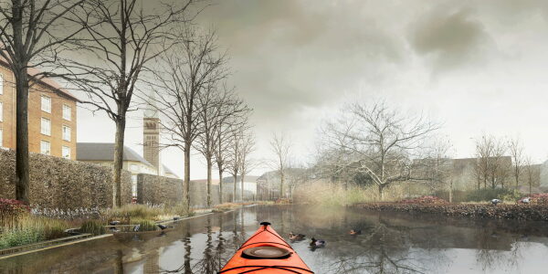 Tredje Natur transformieren Kopenhagener Park in ein Wasserreservoir