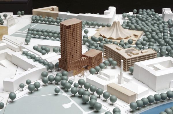 Ein 3. Preis: be baumschlager eberle architekten mit Locodrom Landschaftsarchitekten (beide Berlin)