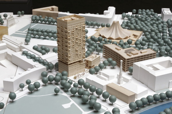 Ein 3. Preis: ZRS Architekten mit schnherr Landschaftsarchitekten (beide Berlin)