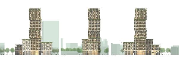 1. Preis: Mad arkitekter (Oslo) mit Mud (Bergen), Ansichten