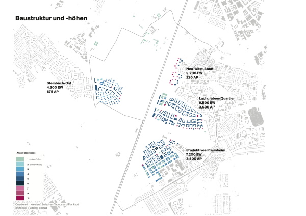 Cityfrster und urbanegestalt planen Stadterweiterung fr Frankfurt am Main