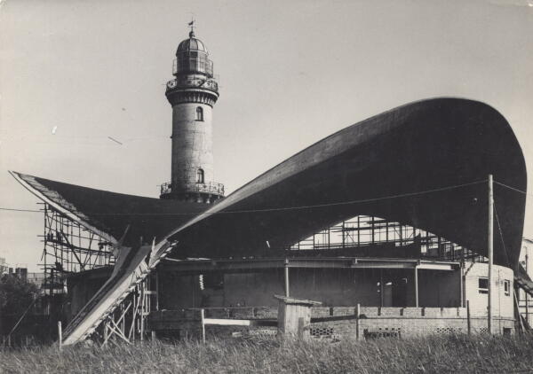 Gaststätte Teepott in Rostock-Warnemünde, 1967. Ulrich Mther