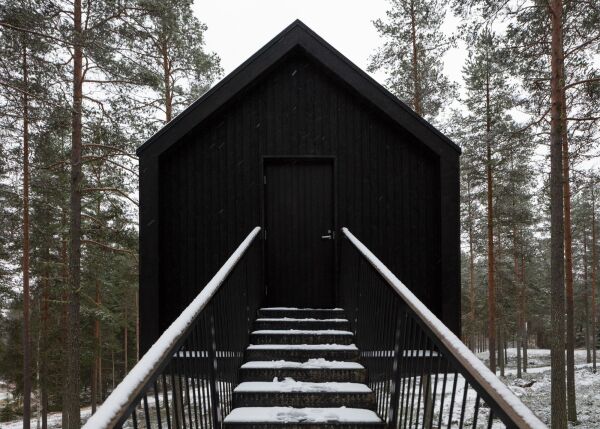 Holzhtte in Finnland von Studio Puisto