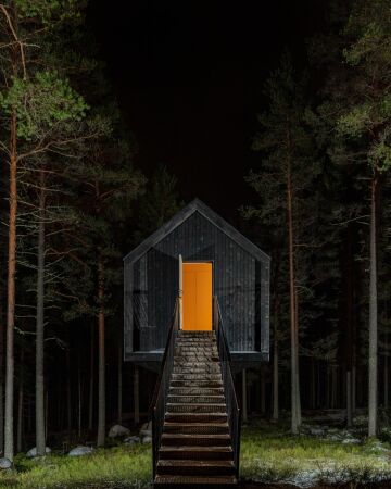 Holzhtte in Finnland von Studio Puisto