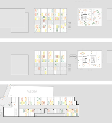2. Rundgang: Querkraft Architekten ZT (Wien), Grundrisse