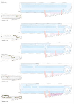 1. Rundgang: Kadawittfeldarchitektur (Aachen), Grundrisse Obergeschosse
