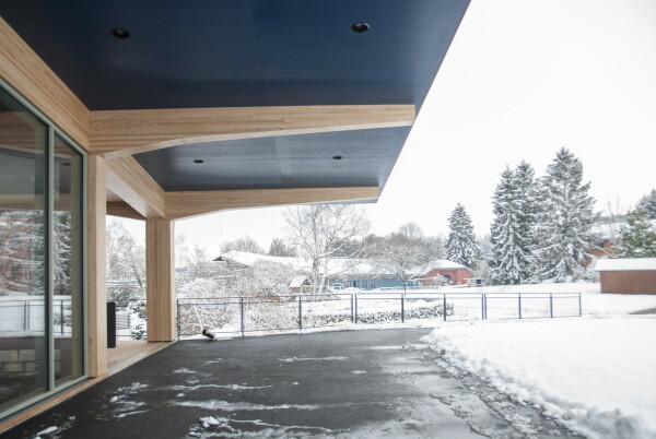 Gastronomiegebude von Lukas Imhof Architektur im Thurgau