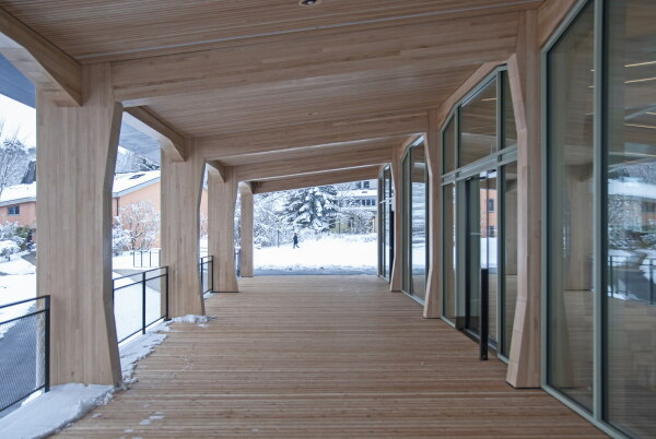 Gastronomiegebude von Lukas Imhof Architektur im Thurgau