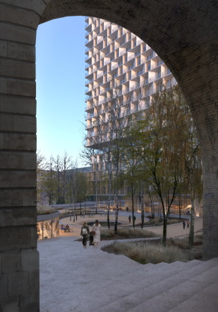 3XN und IttenBrechbhl planen Holz-Hybrid-Hochhaus