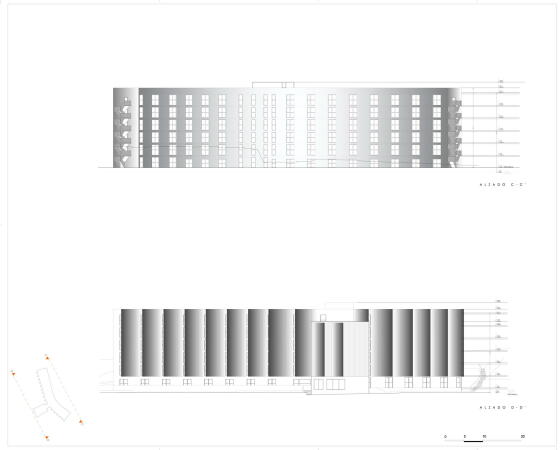 Ansichten Sdwest und Nordost