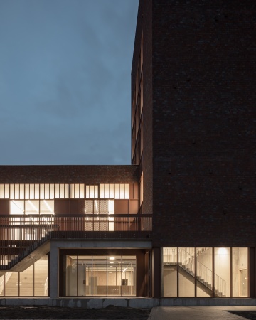 Kunsthochschule in Belgien von a2o architecten