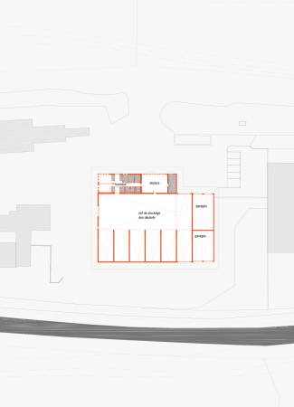 Sammelstelle von atelier png in den franzsischen Alpen
