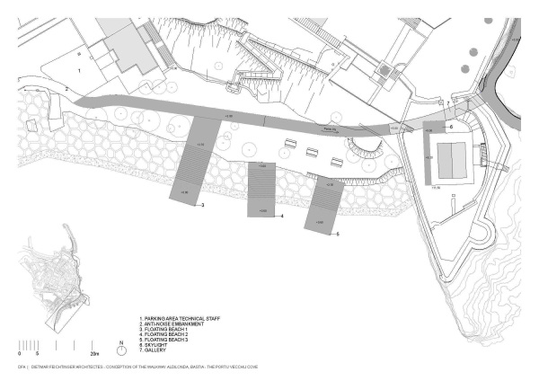 Plan �The Portu Vecchij Cove�
