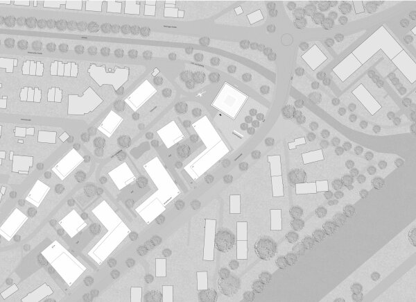 1. Rang Bernardo Bader Architekten (Bregenz) mit merz kley partner (Dornbirn), Lageplan