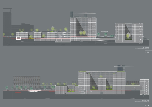 2. Preis: Obermeyer Planen + Beraten mit Keller Damm Kollegen (beide M�nchen), Schnitte