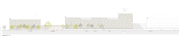 Anerkennung: Architekten Mauerer + Partner (Hollabrunn, Wien) und Franz und Sue (Wien), Ansicht