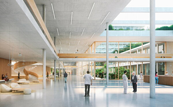 3. Preis: Ludes - Architekten Ingenieure (M�nchen) mit Wanker und Fischer Landschaftsarchitekten und Stadtplaner (Eching)