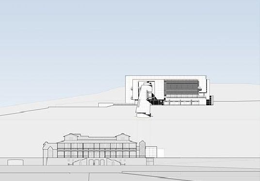 Schlsselbergabe Arp-Museum von Richard Meier in Remagen