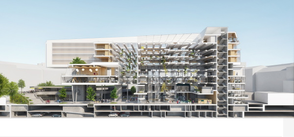 Das Raiqa Quartier in Innsbruck von Pichler & Traupmann Architekten (Baubeginn 2021), Turn On Partner: RLB Tirol