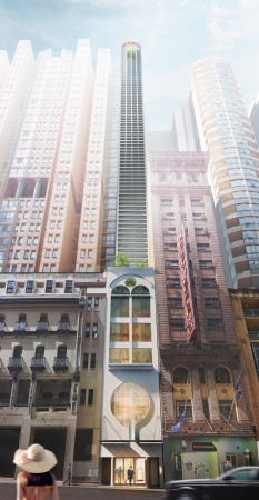 Durbach Block Jaggers planen Hotelhochhaus in Sydney