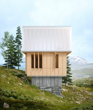 James Barber: Vertical Bath, Norwegen