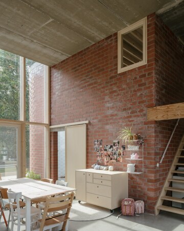 Wohnhaus in Mechelen von BLAF Architecten