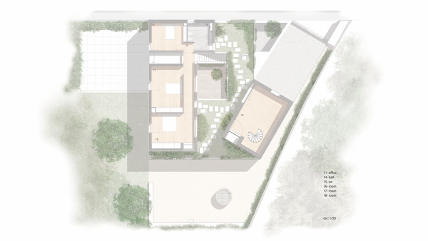 Grundriss: 1. Obergeschoss