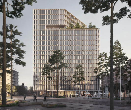 3. Preis Hochbau: Allmann Sattler Wappner Architekten; 1. Preis Freiraum: Terra.Nova Landschaftsarchitektur