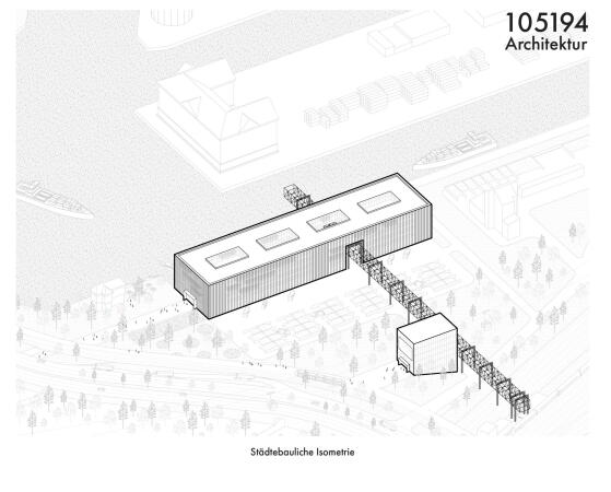 Fachsparte Architektur, 1. Diesing-Preis: Johanna Kuder, Judith Blatter, Katharina Straub, Dock of Berlin