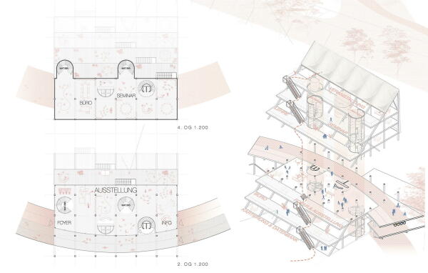 Fachsparte Architektur, Schinkelpreis und Sonderpreis: Felix Hauff, Ren� Dapperger, Baukreis